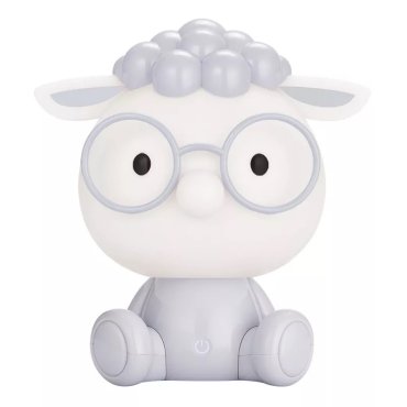 Zuma Line Animals Sheep - Tischleuchte - 27 x 28 cm - 3W dimmbare LED inkl - grau