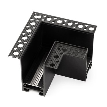 Faro Neso - L Einbaustutzen - Magnetschienensystem - Version Dali - schwarz