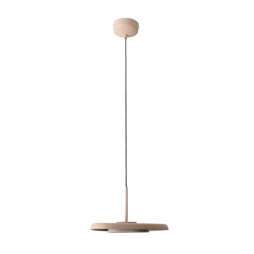 Maxlight Deux - Pendelleuchte - 40 x 30 x 190 cm - 5W LED inkl - creme und grau