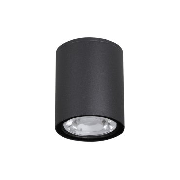 Nova Luce Ceci - Außen-Deckenleuchte - Ø 9 x 11 cm - 6W LED inkl. - IP65 - schwarz