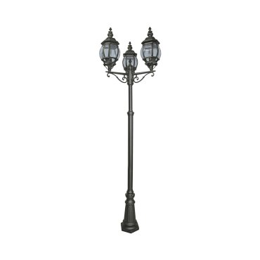 Searchlight Bel Aire - Lampenmasten - Ø 22 x 105 cm - IP23 - schwarz
