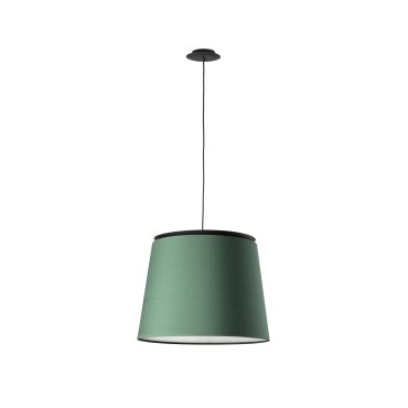 Faro Savoy - Hängeleuchte - Ø 42 x 31 cm - grün und schwarz