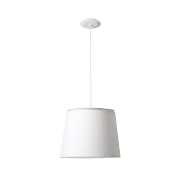 Faro Savoy - Pendelleuchte - Ø 42 x 31 cm - matt weiß