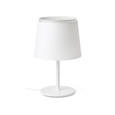 Faro Savoy - Tischleuchte - Ø 32 x 51 cm - weiß