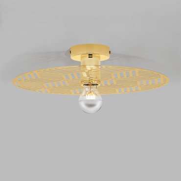 Nova Luce Eres - deckenleuchte - Ø 40 x 12 cm - gold