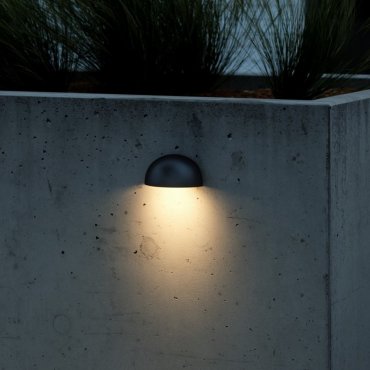 Nordlux Scorpius - Außenwandleuchte - 20 x 10 cm - IP44 - schwarz