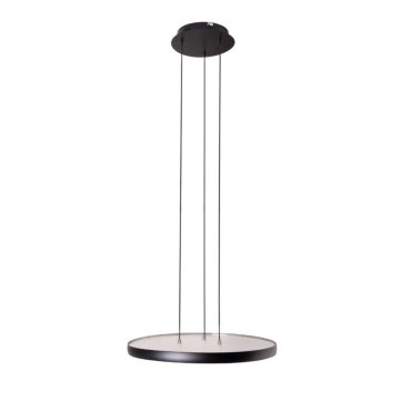 Maxlight Vik - Pendelleuchte - Ø 48 x 120 cm - 40W LED inkl - schwarz und gold