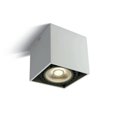 ONE Light R111 GU10 Deckenleuchten - Aufbaustrahler 1L - 12 x 12 x 11,5 cm - weiß