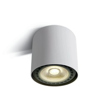 ONE Light R111 GU10 Deckenleuchten - Aufbaustrahler 1L - Ø 12 x 11,5 cm - weiß