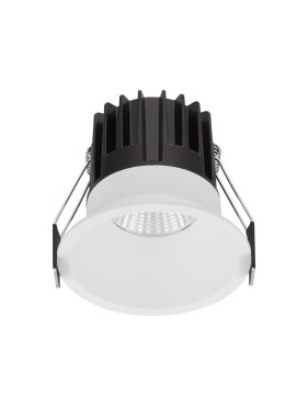 Nova Luce Luela - Einbaustrahler - Ø 85 mm - Einbaumaß 75 mm - 13W LED inkl. - weiß - 4000K