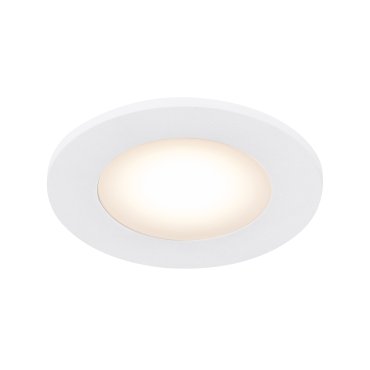 Nordlux Leonis - 3er-Set - Ø 85 mm, Ø 68 mm Einbaugröße - inkl. 4,5W LED - IP65 - weiß