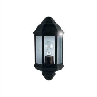 Searchlight Bath - Außenwandleuchte - 17 x 36 cm - IP44 - schwarz