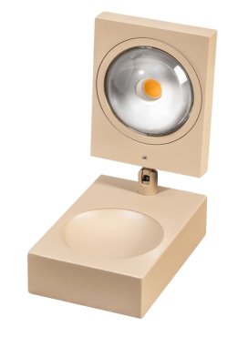 ETH Jake Cube - tischleuchte - 8 x 12 x 15 cm - 3-stufig dimmbar - 10W LED inkl. - sand