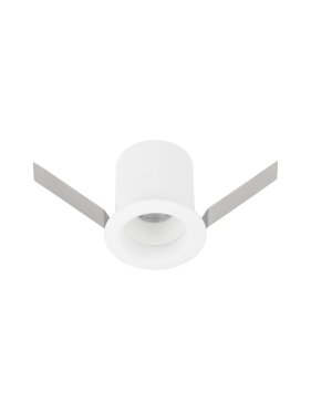 Nova Luce Uho - Einbaustrahler - Ø 45 mm - Einbaugröße 38 mm - inkl. 3W LED - weiß