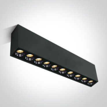 ONE Light Dark Light Deckenleuchten - Deckenleuchten - 27,3 x 3,7 x 8,3 cm - 24W LED inkl. - schwarz