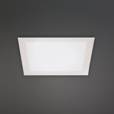 Maxlight Panel LED - Einbaustrahler - 170 x 170 mm, 145 x 145 mm Einbaumaß - inkl. 15W LED - weiß