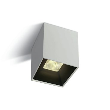 ONE Light Dark Light Pro Square Cylinders - Aufbaustrahler 1L - 8 x 8 x 10,4 cm - 10W LED inkl. - weiß