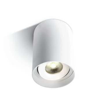 ONE Light COB Indoor Round Cylinders - Aufbaustrahler 1L - Ø 9 x 14 cm - 10W LED inkl. - weiß