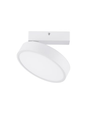 Nova Luce Perfect Profile - Deckenleuchte - Ø 20 x 9,5 cm - 20W dimmbare LED inkl. - weiß