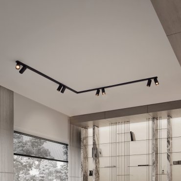 Nova Luce Oso - Wandleuchte - 150 x 150 x 10,5 cm - schwarz