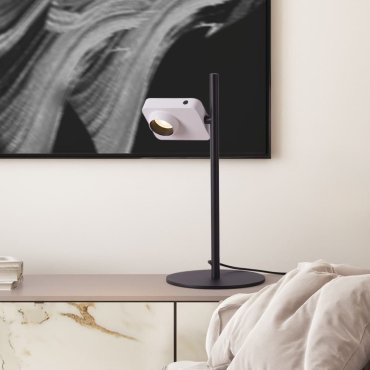 Nova Luce Kedros - Tischleuchte - 22 x 46 x 27 cm - 9W dimmbar LED inkl. - weiß