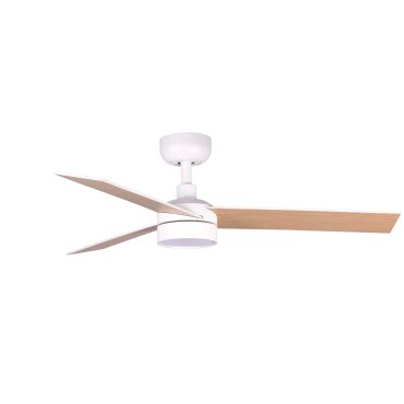 Faro Rudder S - Deckenventilator mit Licht - Ø 106 cm - matt Weiß