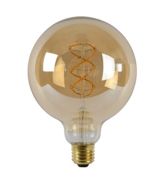 Lucide LED-Glühbirne - Ø 12,5 x 17,5 cm - E27 - 5W dimmbar - 2200K - amber