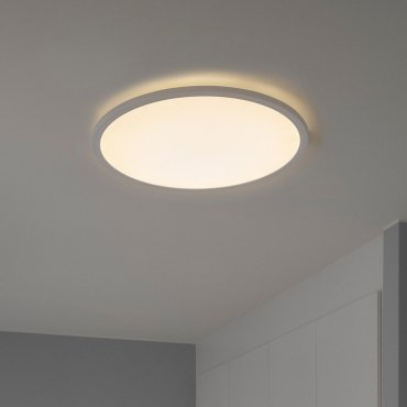 Nordlux Oja - Deckenleuchte - Ø 60 x 3,2 cm - 3 Stufen Moodmaker Funktion (2700K) - 38W LED inkl. - weiß