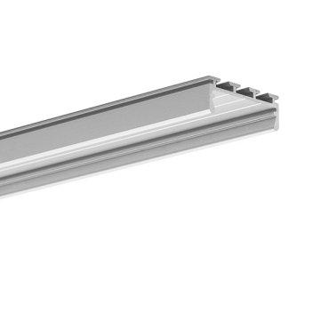 KLUS GIZA - Profil - 2,6 x 0,95 cm - silber eloxiert