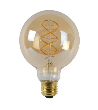 Lucide LED-Glühbirne - Ø 9,5 x 13,8 cm - E27 - 4,9W dimmbar - 2200K - amber