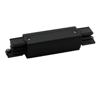 Maxlight Track - Stromversorgungsstecker gerade für Schienen - 166 x 31,5 x 32,5 mm - schwarz