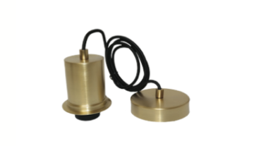 Artdelight Rosario - Pendelset für Ø 20 cm - 150 cm - gold
