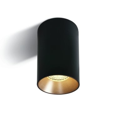 ONE Light Chill Out Cylinder GU10 - Aufbaustrahler 1L - Ø 7,5 x 13,5 cm - schwarz