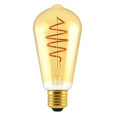 Nordlux LED-Glühlampe - Ø 6,4 x 10,9 cm - E27 - 5W dimmbar - 2200K - amber