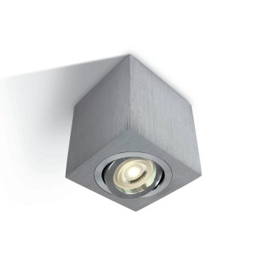 ONE Light GU10 Ceiling Lights - Deckenleuchten - 9,5 x 9,5 x 9 cm - Aluminium