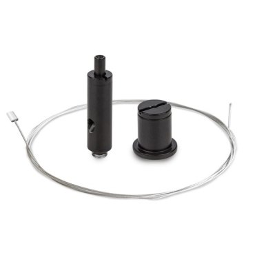 KLUS RD-1 - Befestigungsset inklusive Kabel 150cm - schwarz