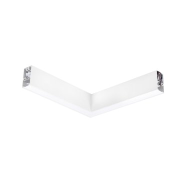 Nova Luce Dido - lineares Lichtprofil - 34,5 x 3,8 x 7 cm - 20W LED inkl. - weiß - weiße Lichtfarbe