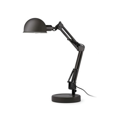 Faro Baobab - Schreibtischlampe - 34 x 16 x 49 cm - mattschwarz