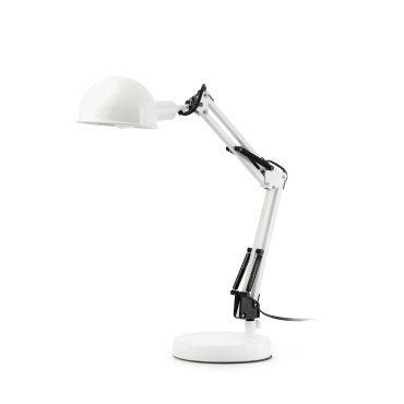 Faro Baobab - Schreibtischlampe - 34 x 16 x 49 cm - matt weiß