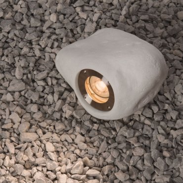 Nova Luce Petra - Gartenpfosten - 20 x 12 x 14 cm - IP65 - Weiß