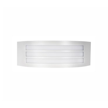 Nova Luce Zenith - Außenwandleuchte - 30,5 x 9 x 10,5 cm - IP44 - weiß