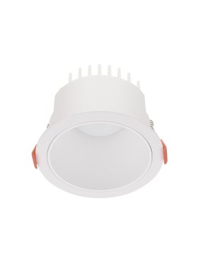 Nova Luce Luela - Einbaustrahler - Ø 11,5 cm - Einbaugröße Ø 10,5cm - inkl. 20W LED - weiß