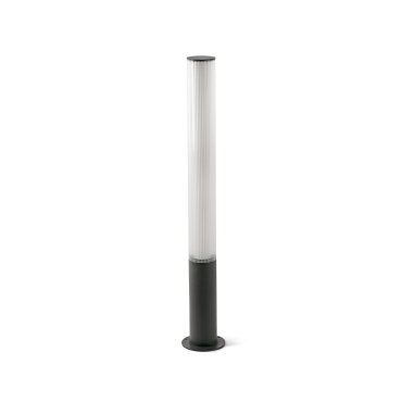 Faro Tura – gartenlampe – Ø 16 x 105 cm – 28W LED inkl. – IP65 – dunkelgrau