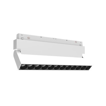 VK Lighting Eiva - magnetisches Schienensystem - kippbarer Schienenbalken - 21,9 x 2,15 x 9,9 cm - 12W LED inkl. - DALI dimmbar - weiß