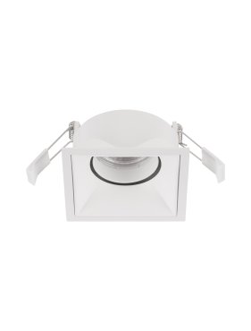 Nova Luce Reina - Einbaustrahler - 90 x 90 mm, Einbaumaß Ø 82 mm - weiß