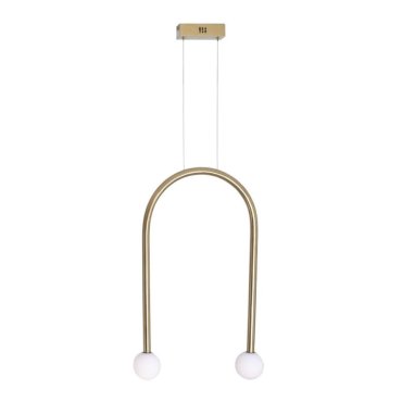 Maxlight Enigma - Pendelleuchte - 40 x 180 cm - 2 x 2W LED inkl - gold