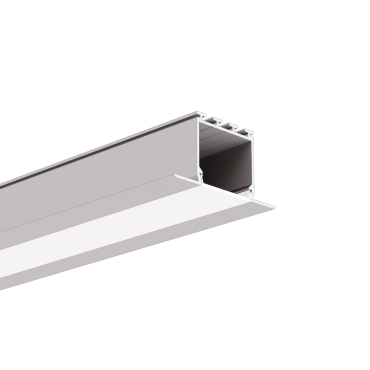 Klus Larko - LED-Einbauprofil - 4,62 x 2,45 cm - silber eloxiert