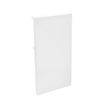 Nova Luce - lineares Beleuchtungsprofil - Endkappe - weißer Aluminiumrahmen