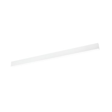 Nova Luce Gent - lineares Lichtprofil - 120 x 3,8 x 7 cm - 40W LED inkl. - weiß - weiße Lichtfarbe
