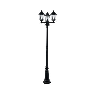 Searchlight Alex - Lichtmasten - Ø 70 x 227 cm - IP44 - schwarz